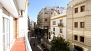 Sevilla Apartamento - View of Rioja street from the apartment balcony.