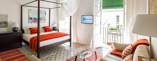 Apartamentos en Sevilla Rodrigo Triana 2 | 1 dormitorio, terraza compartida 0798