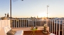 Séville Appartement - Private terrace with beautiful sunset views, with the Cathedral on the left.